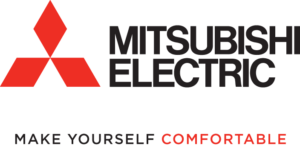 Mitsubishi Electric Make Yourself Comfortable (Vertical Red/Black)