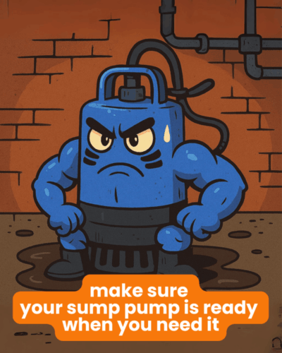 sump pump tune up